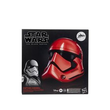Star Wars Black Series Galaxy's Edge Captain Cardinal Electronic Premium Helmet