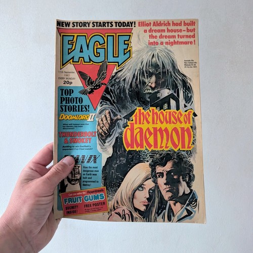 Eagle comic magazine issue - eagle,