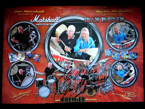 Signed jim marshall amp - jim,