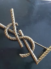 Vtg Unique YSL brooch  pin