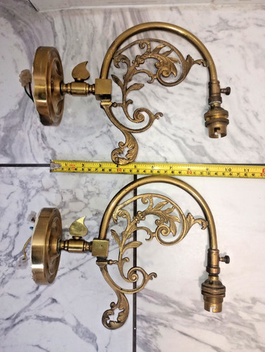 Pair vintage brass - vintage,