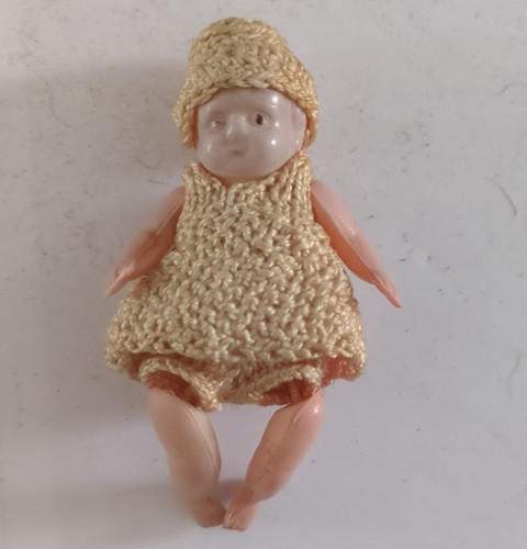 Tiny vintage miniature - , baby