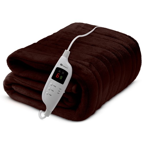 Heated throw luxurious - heated, |