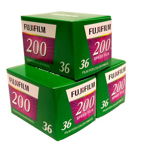 Three rolls fuji - rolls,