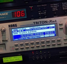 KORG TRITON Rack LUX Custom