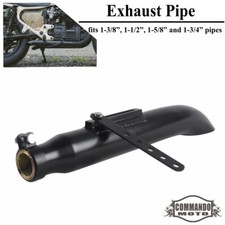 For Harley Bobber Cafe Racer BMW 19'' Universal Motorcycle Exhaust Pipe Muffler