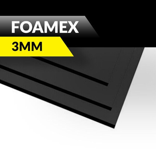 Black foam pvc - pvc, light