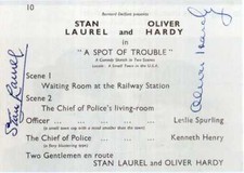 STAN LAUREL & OLIVER HARDY