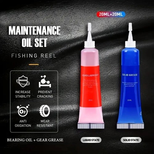 Fishing wheel lubricating oil - wheel,