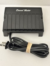 Channel Master 0064C Preamplifier Antenna Power Supply Black 117 VAC 4W 60 Hz