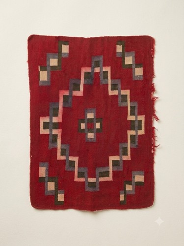 Antique navajo ganado saddle - navajo,