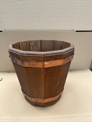 Vintage wooden copper - &,