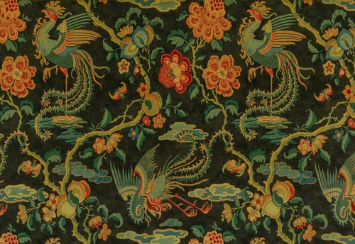 Baker curtain fabric - gp,