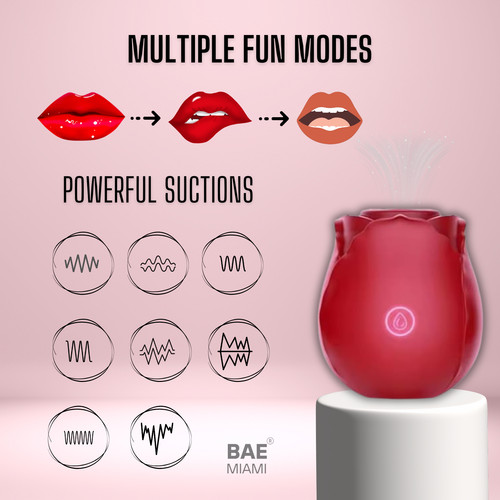 Rose sucker clit suction - rose,