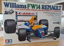 Vintage Tamiya F1 Williams FW14 Renault 58105 NIB 1:10 