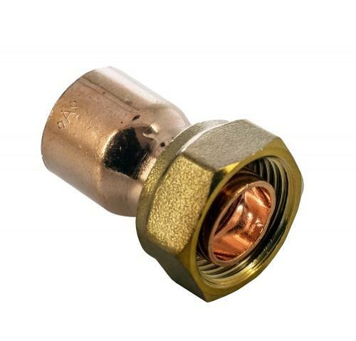 Copper end feed straight - copper,