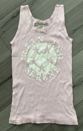 Vintage wheels dollbaby vest - wheels, &