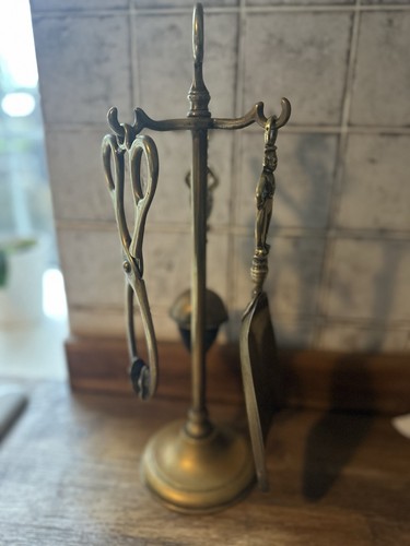 Vintage solid brass - brass, companion