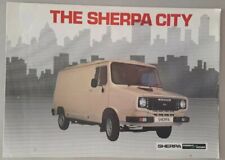 Freight Rover Sherpa City Van Brochure c.1981
