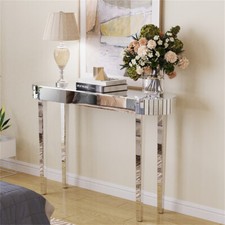 Mirrored Glass Dressing Table
