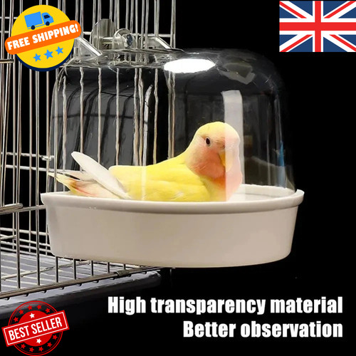 Clear hanging bird bath - hanging, for