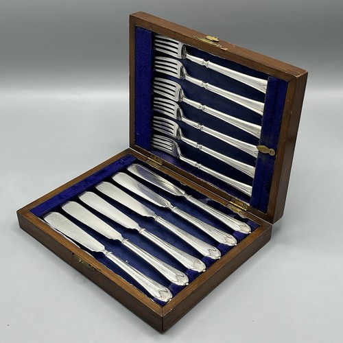 Antique silver plated fish - silver,