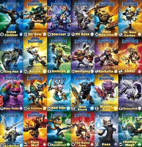 Skylanders imaginators nfc - skylanders,