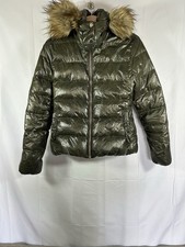  Zara Woman Down Jacket Khaki