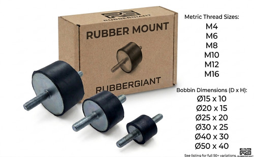 Anti vibration rubber - rubber, bobbin