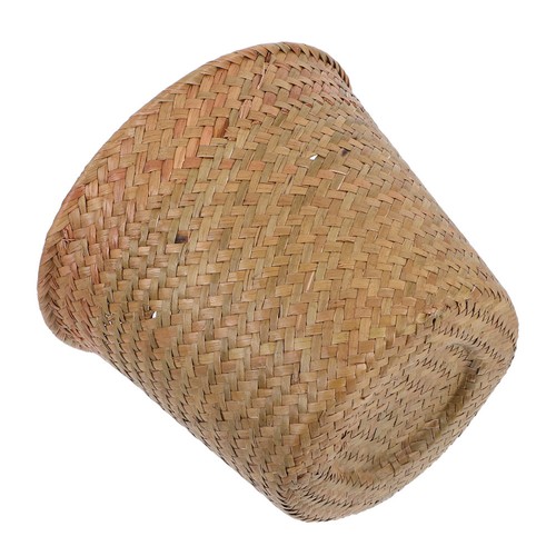 Seagrass woven storage basket - seagrass,