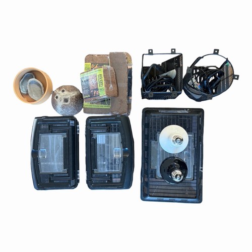 Reptile setup job lot supplies - job,