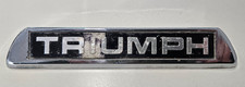 Triumph STAG MK2 ** REAR BUMPER BADGE PLINTH **   822609 - USED!