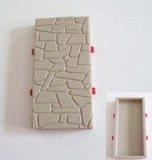 PLAYMOBIL (B1118) WESTERN - Mur Pierres Fort SystemX 3023 4072 3285 3288 yellow