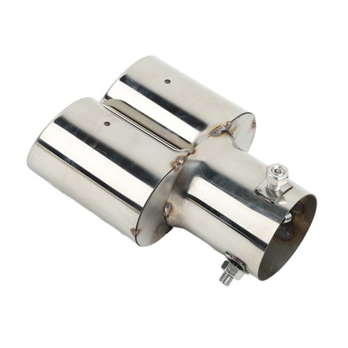 Twin dual sport chrome - dual, exhaust