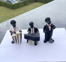 3 x Vintage 90s Enesco Parastone "All That Jazz" Figures