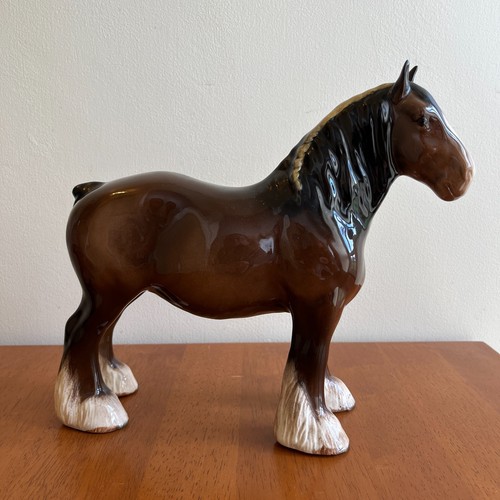 Beswick large shire horse - beswick,