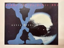 10 x The X-Files Oversized Large Postcards - 1996 - 14" x 11"