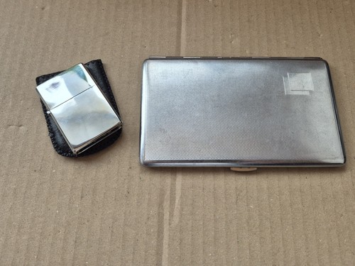 Vintage cigarette case zippo - vintage, +zippo