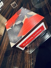 David Linley Marquetry Playing Card Sleeve With Cards