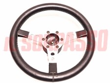 Steering Wheel Raid 3 Races + Hub Fiat 500 600 850 127 128 A112 Abarth Dia 34,5