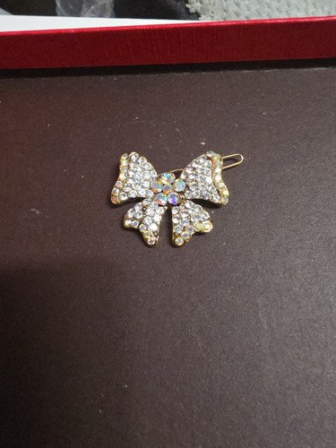 Vintage bow brooch butler - bow,