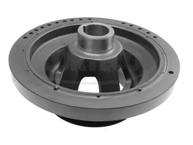 Belt pulley crankshaft - belt, pulley,
