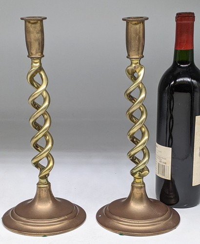 Pair vintage brass - pair,