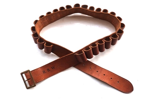 Superb hand sewn leather - hand,