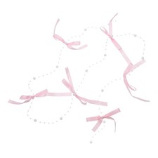  Door Hanging Beads Curtain: Bow Design Arched Door String Curtain Hanging