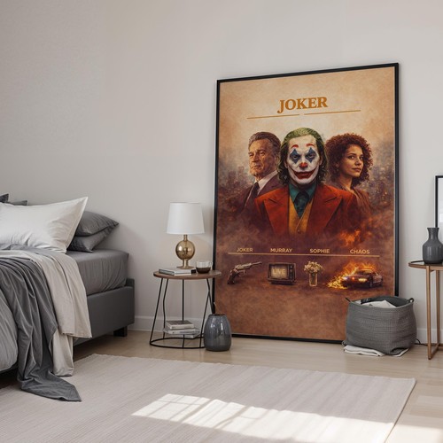 Joker phoenix minimal movie - j.,