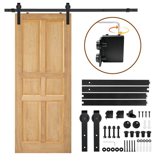 6ft steel sliding - 6.6ft, door