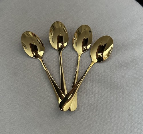4pcs golden stainless steel - 4pcs,