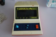 VINTAGE TOMY GRANDSTAND CAVEMAN MICRO COMPUTER ELECTRONIC GAME WORKING