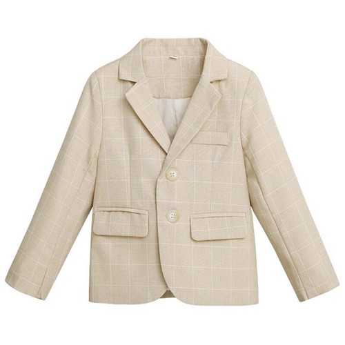 Formal boy check blazer - blazer, jacket
